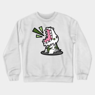 SM3GMASAURUS REX WHITE (GREEN) Crewneck Sweatshirt